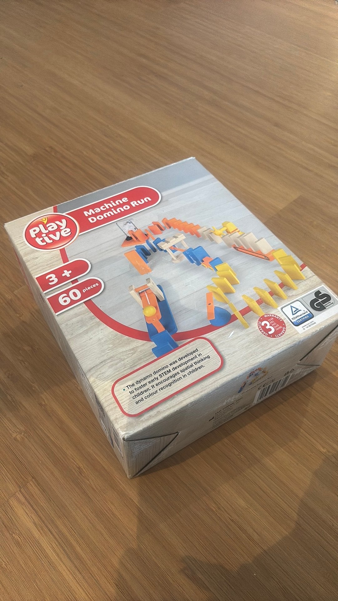 Domino, Ophalen, Zo goed als nieuw