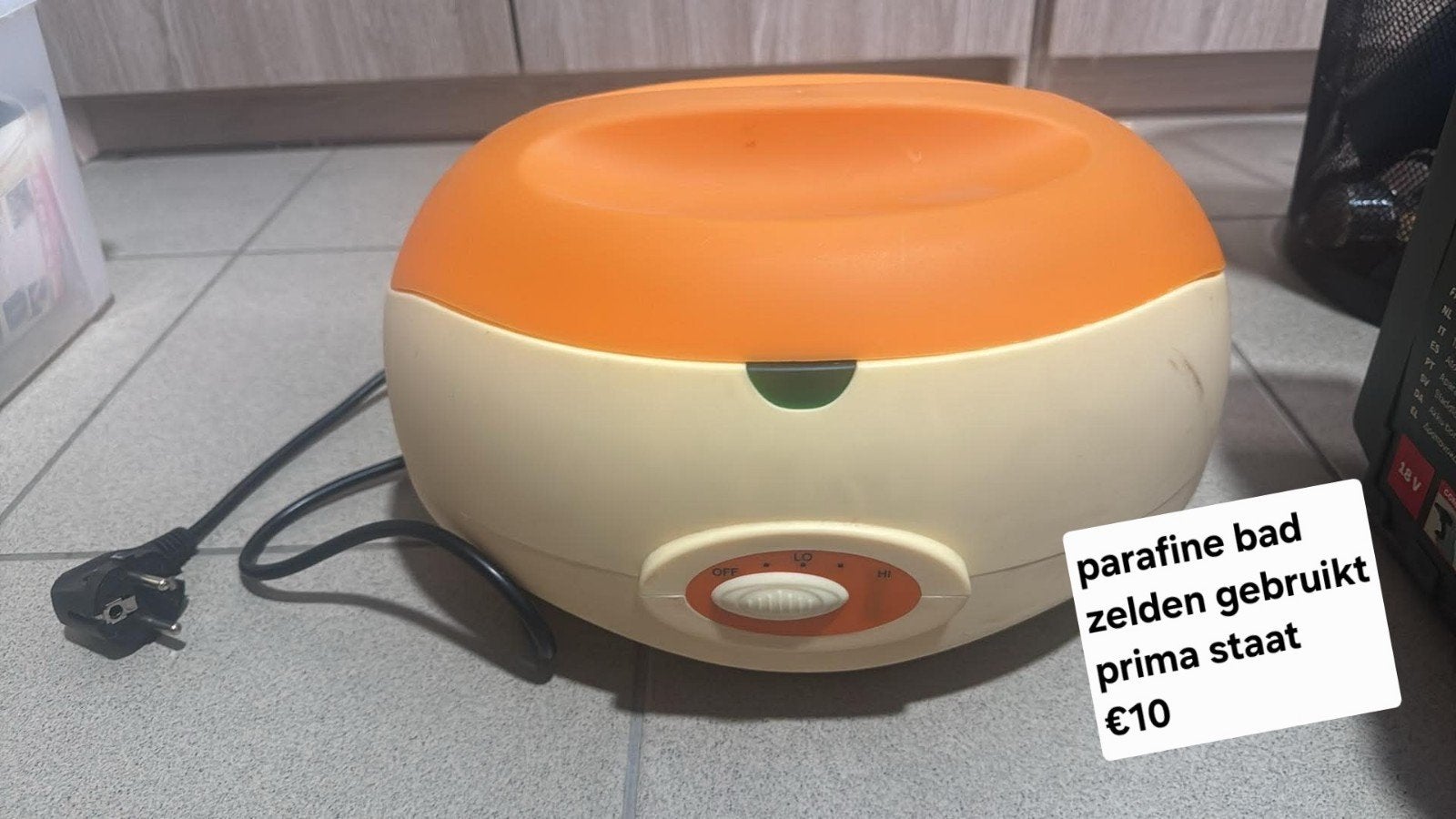 parafine bad, Ophalen of Verzenden
