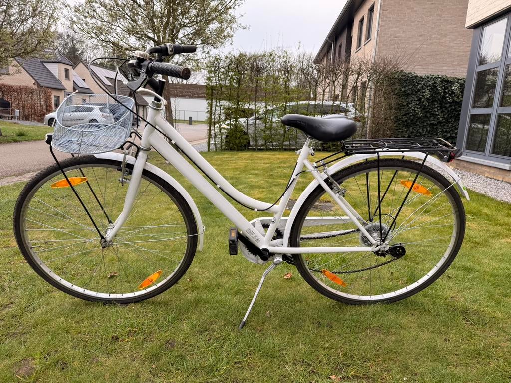 Meisjesfiets - damesfiets, Fietsen en Brommers, Ophalen, Gebruikt, Velgrem, Versnellingen
