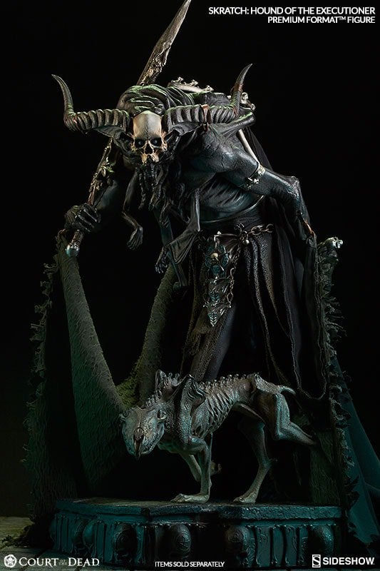 Sideshow Oglavaeil Skratch Premium format Court of the dead, Collections, Enlèvement, Comme neuf, Fantasy