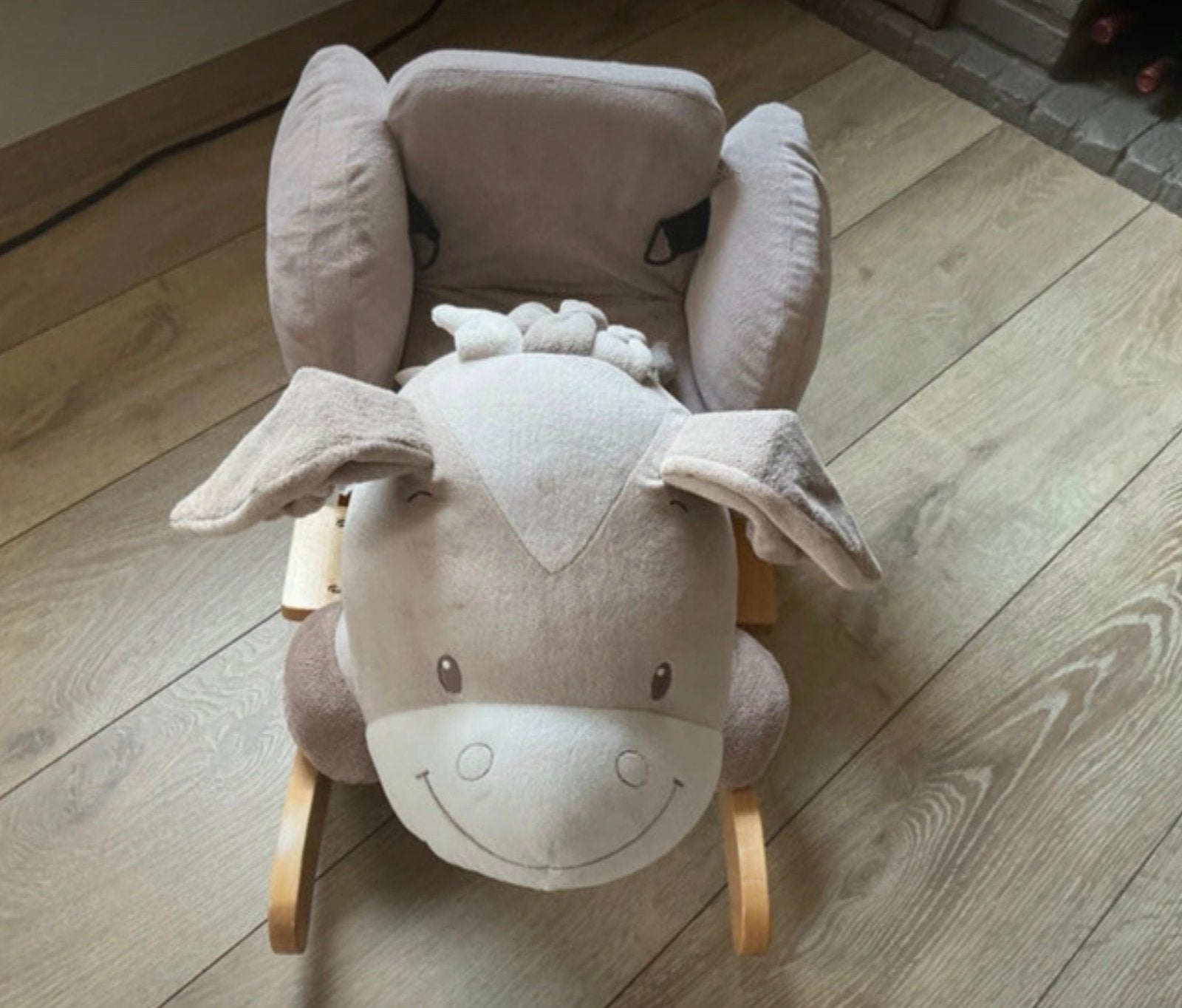 Cappuccino Rocking Horse Donkey - Rocking Animal, Enlèvement, Comme neuf
