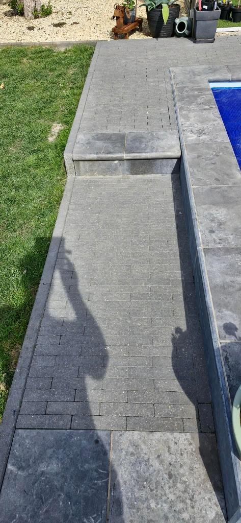 Beton klinkers 5*5*20, Doe-het-zelf en Bouw, Overige Doe-Het-Zelf en Bouw, Ophalen, Gebruikt