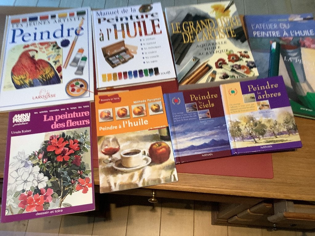 Livres pour technique de peinture, Enlèvement, Comme neuf, Peinture et dessin