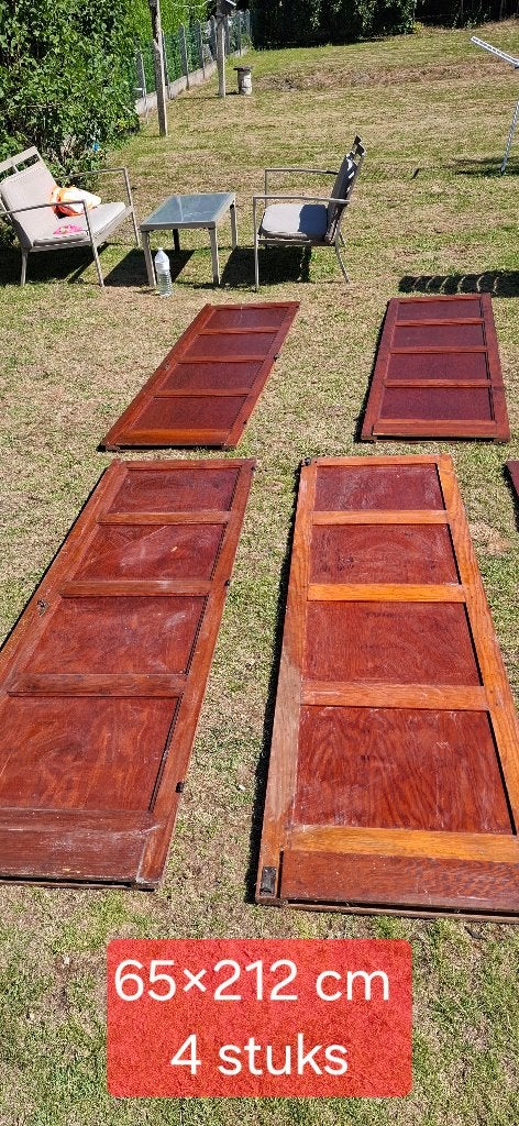 Oude deuren, Ophalen, Gebruikt, Hout