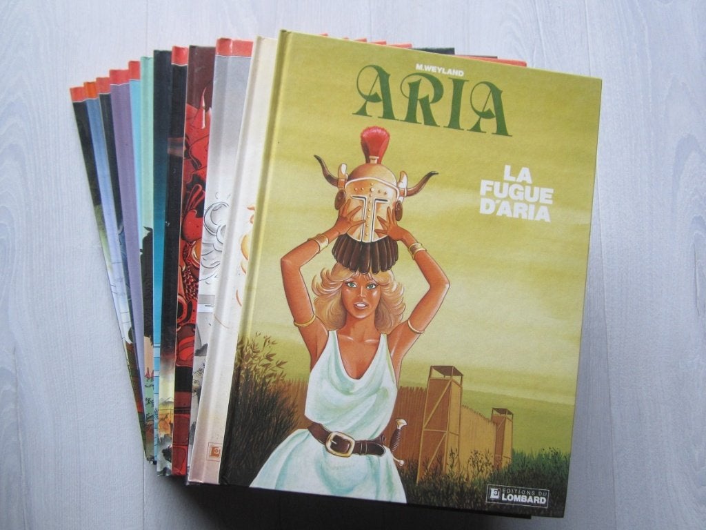 Aria - Rééd 4,50Eur / p ; e.o. 5,00Eur - p, Livres, Plusieurs BD, Enlèvement ou Envoi, Comme neuf, M. Weyland