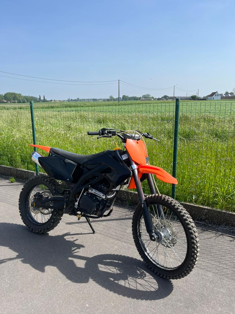 Crossmotor xmoto, Fietsen en Brommers, Ophalen, Zo goed als nieuw
