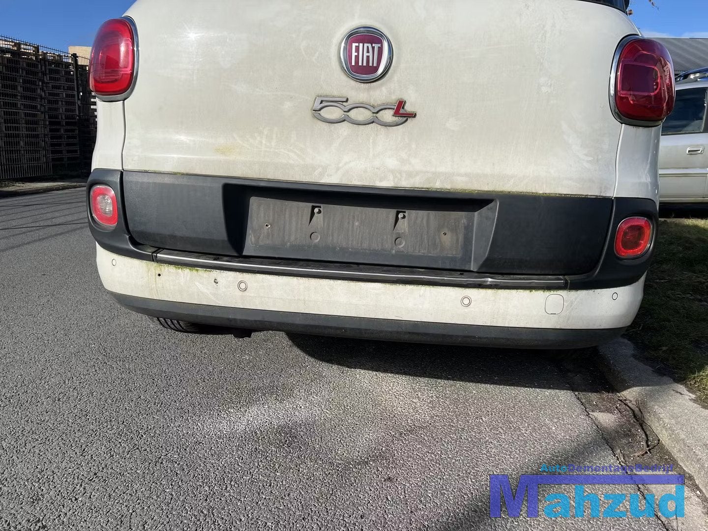 FIAT 500L WIT 268/A achterbumper 2012+, Auto-onderdelen, Gebruikt, Stellantis Europe S.p.A., Info@stellantis.com, Achter