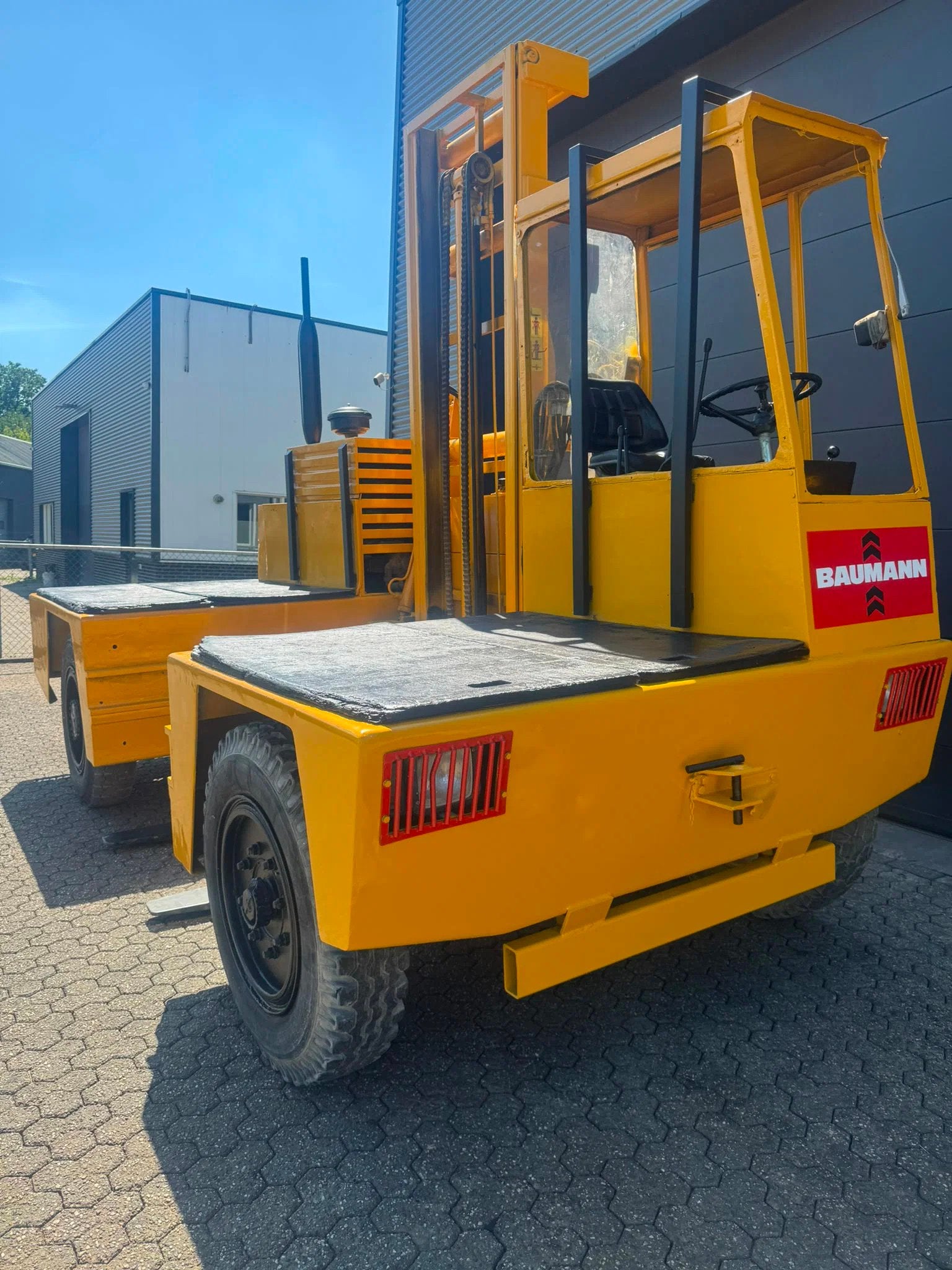 BAUMANN AS 40/14/50 4 ton diesel zijlader, Zakelijke goederen, Machines en Bouw | Heftrucks en Intern transport, Meer dan 4000 kg