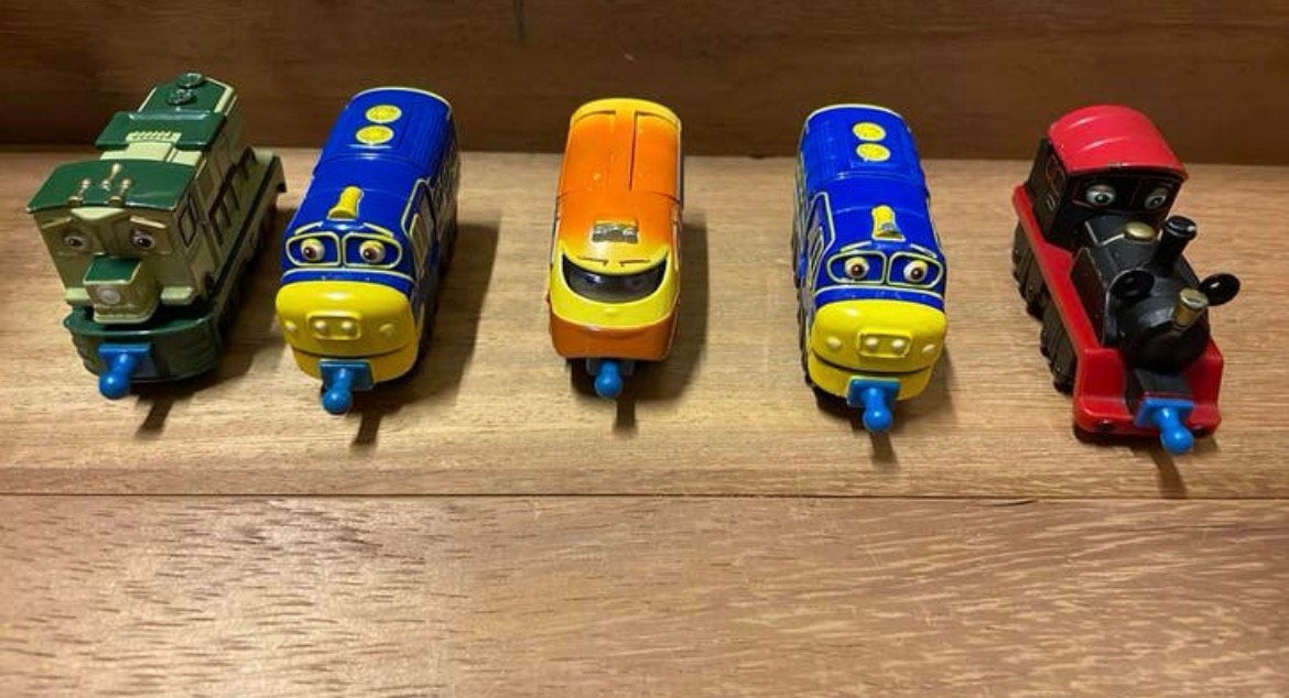 Chuggington Touch n Go treinen, Ophalen of Verzenden, Gebruikt