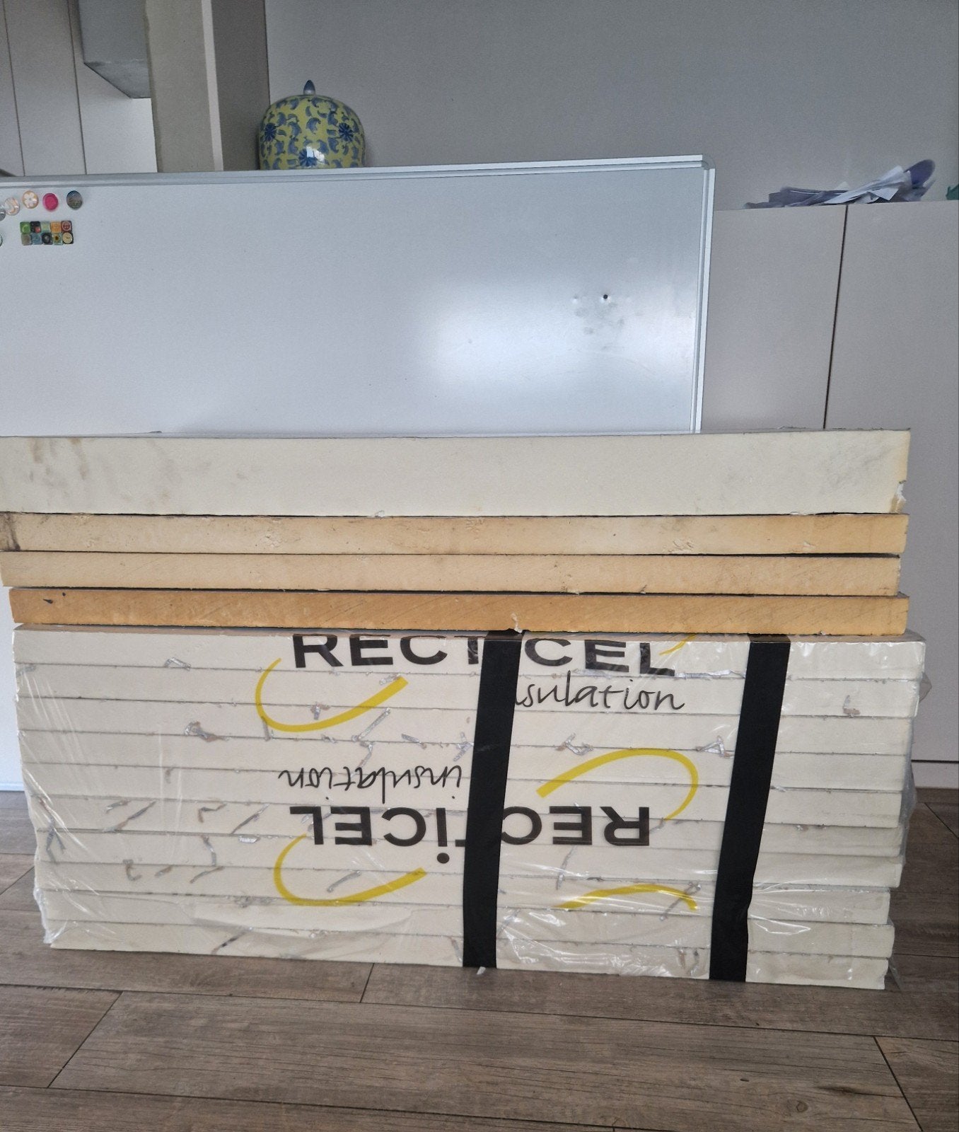 recticel Eurothane isolatie van 5 cm dik, Bricolage & Construction, Isolation & Étanchéité, Enlèvement, Comme neuf, Mousse rigide (PIR)