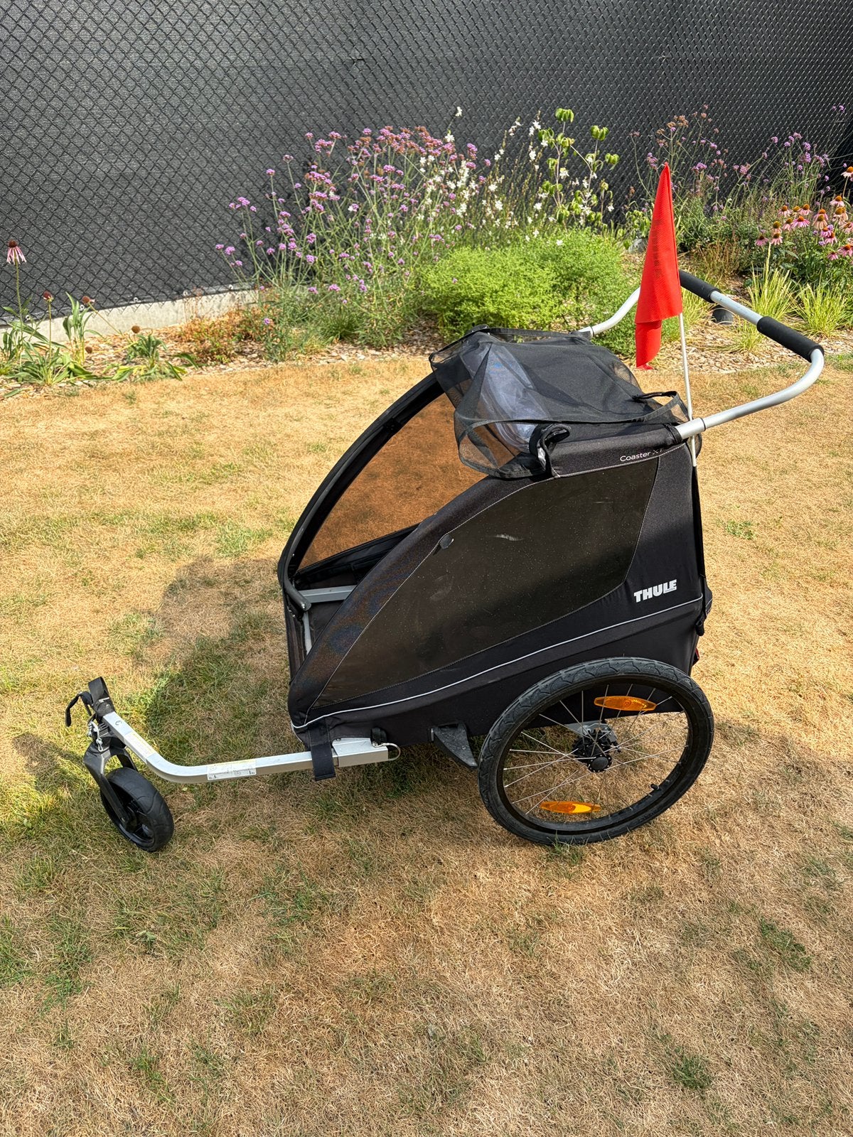 THULE coaster XT 2 fietskar, Fietsen en Brommers, Ophalen, Zo goed als nieuw