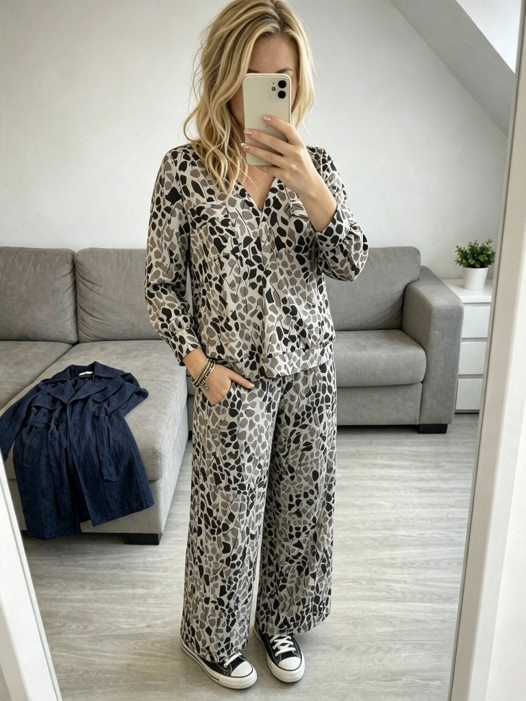Combi set (drie stuks) K-Design xxl, Kleding | Dames, Broeken en Pantalons, K-design, Verzenden, Zo goed als nieuw, Maat 46/48 (XL) of groter