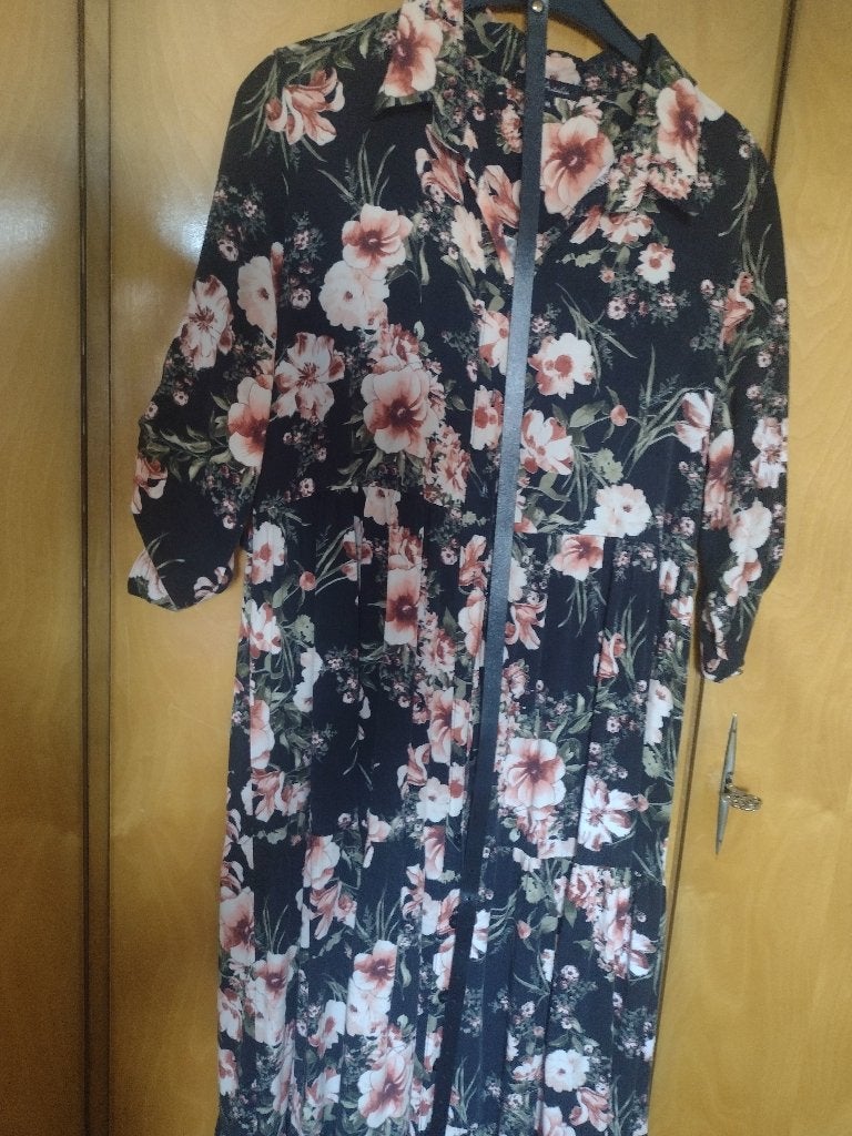 Kleed Ella Italia, Kleding | Dames, Maat 38/40 (M), Meerkleurig, Ophalen of Verzenden, Gedragen