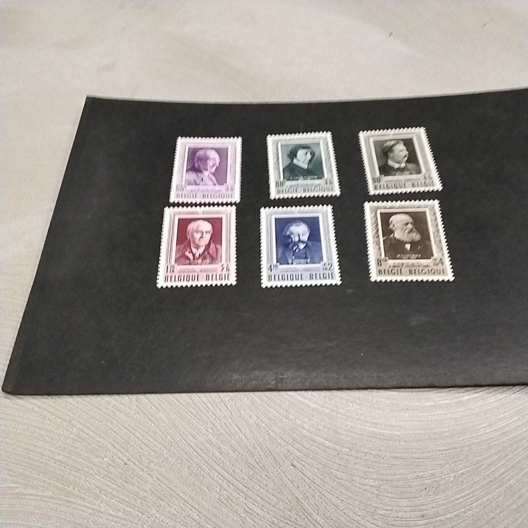 BELGIE  892/897 met scharnier en cote 53,00 €, Ophalen of Verzenden