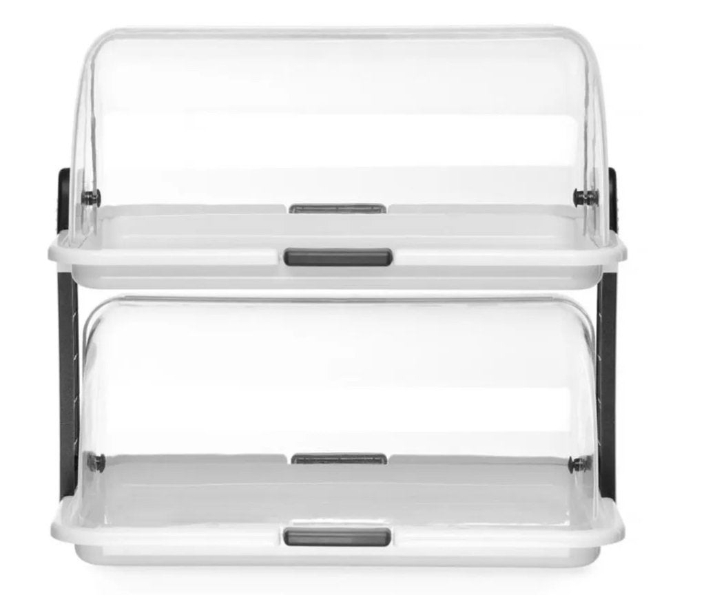 Roltop- presentatie - dubbel 380x260x(h)355mm, Huis en Inrichting, Keuken | Tupperware, Zo goed als nieuw, Ophalen