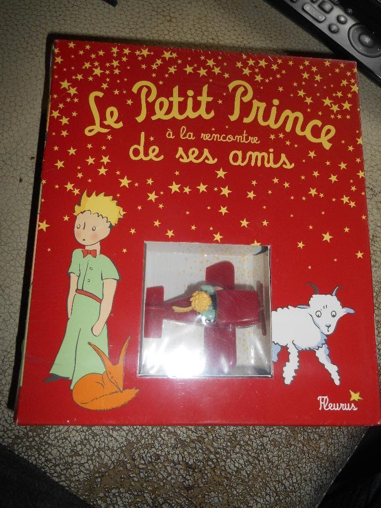 Le petit prince à la rencontre de ses amis figurine + livre, Ophalen of Verzenden