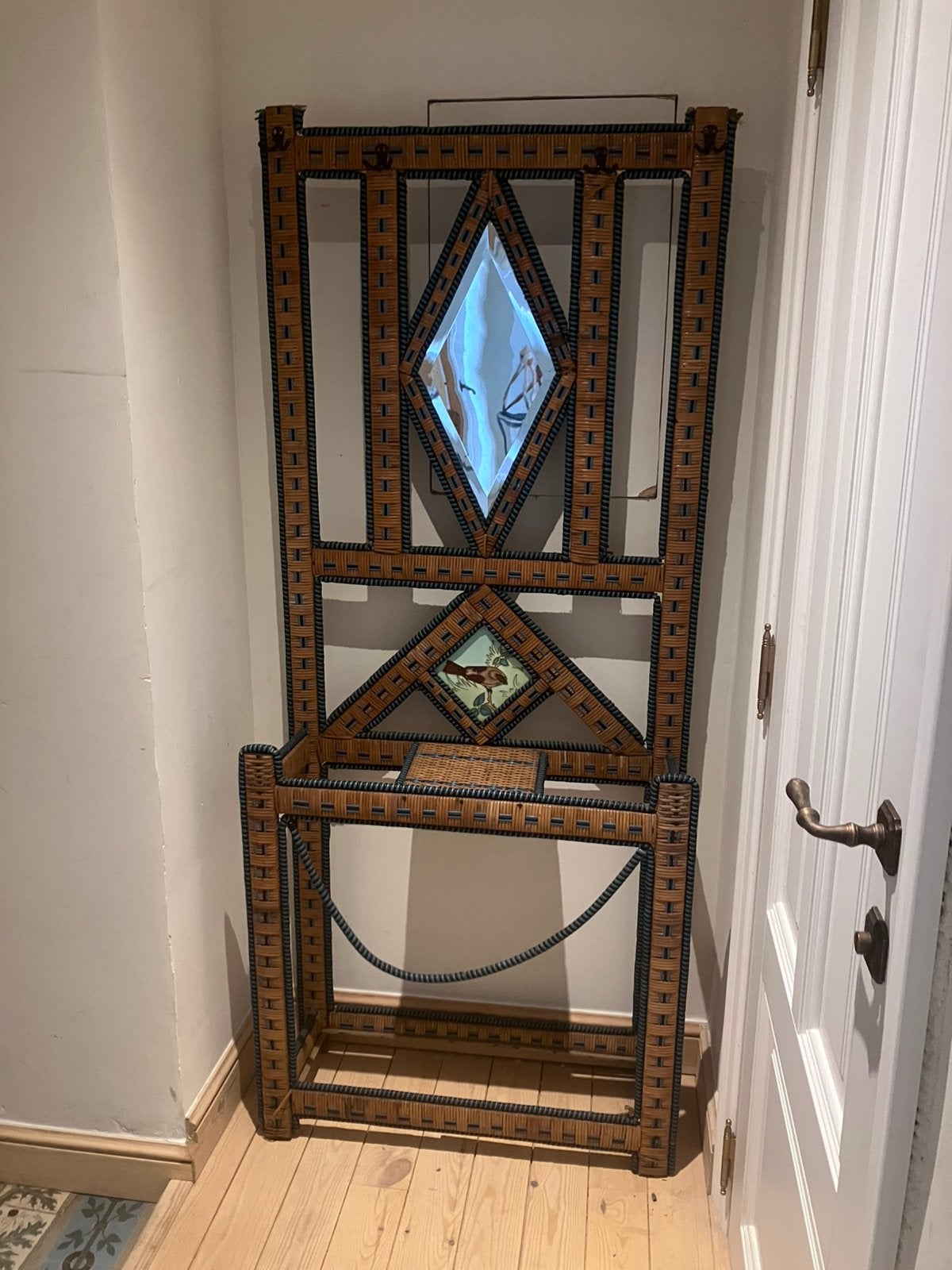 Prachtige oude porte manteau, Ophalen