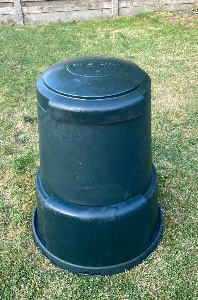 Compostbak, groen, kunstof, 220 Liter, Tuin en Terras, Ophalen, Compostbak