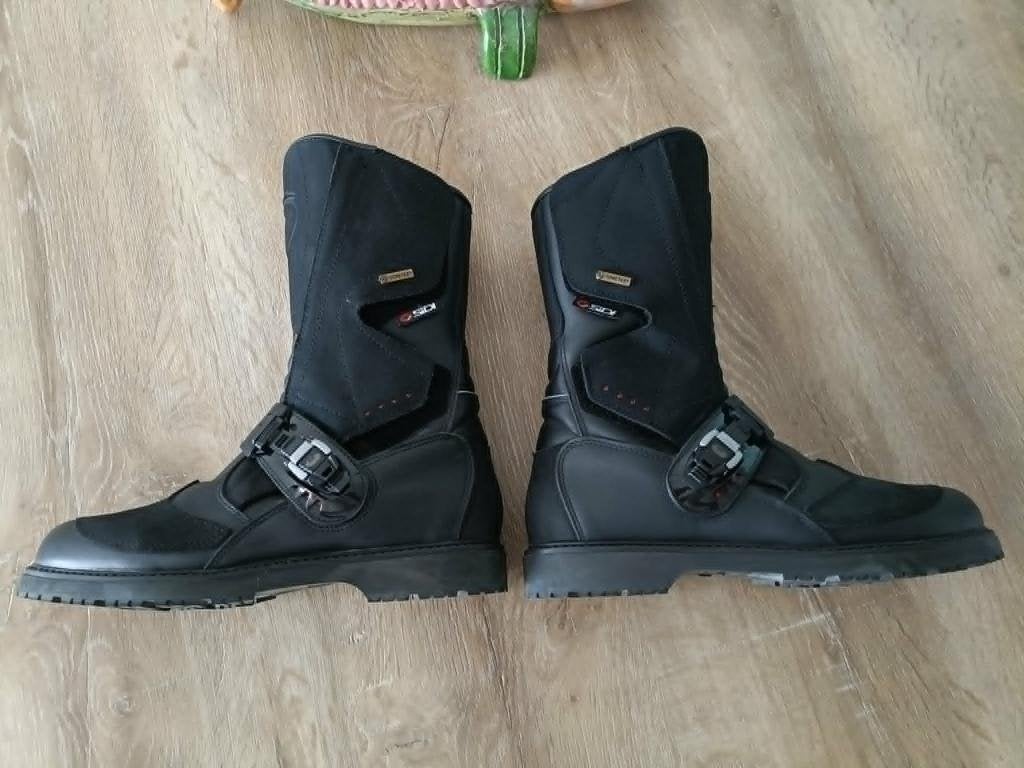 Bottes de moto Sidi Canyon Gore-Tex noires 44, Motos, Neuf, sans ticket, Hommes, Sidi, Bottes