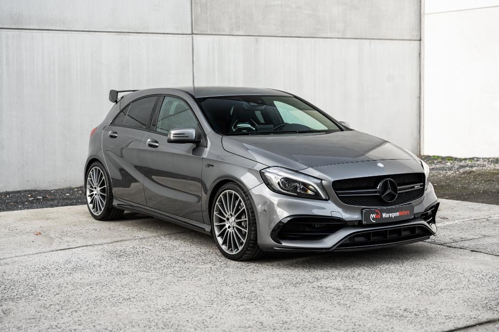 Mercedes A45 AMG 4Matic - Performance Seats - Sport Exhaust, 4 cilinders, Parkeersensor, Leder, Bedrijf