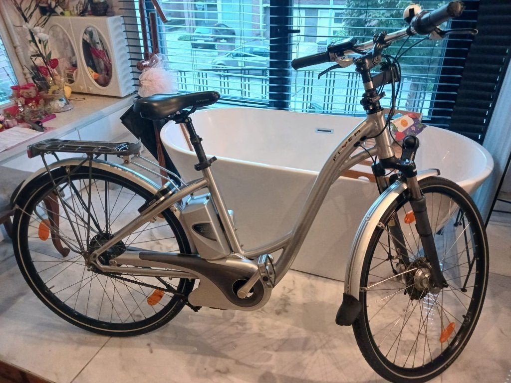 Flyer elektrische fiets/ 1500km, Enlèvement, Comme neuf, 30 à 50 km par batterie, Autres marques