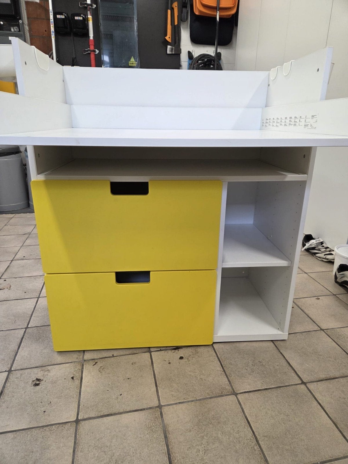 luiertafel / bureau, Maison & Meubles, 90 cm, Comme neuf, Enlèvement, IKEA