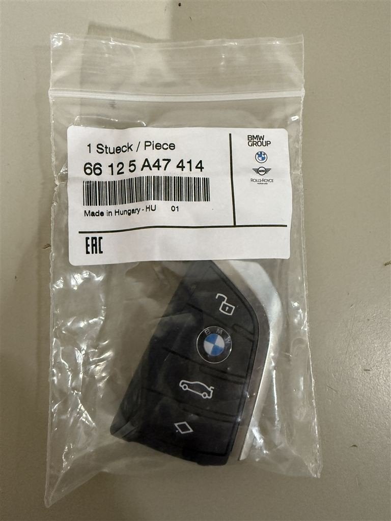 Bmw Sleutel - 66125a47414 zwart zwart, Ophalen of Verzenden, Nieuw