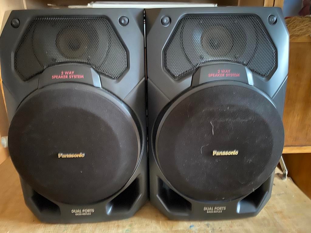 Baffle Panasonic, Autres marques, 60 à 120 watts, Enlèvement, Utilisé
