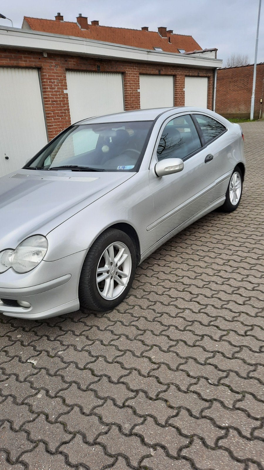Mercedes cl esp coupé compresseur 200, Autos, Cuir, Argent ou Gris, Achat, CL