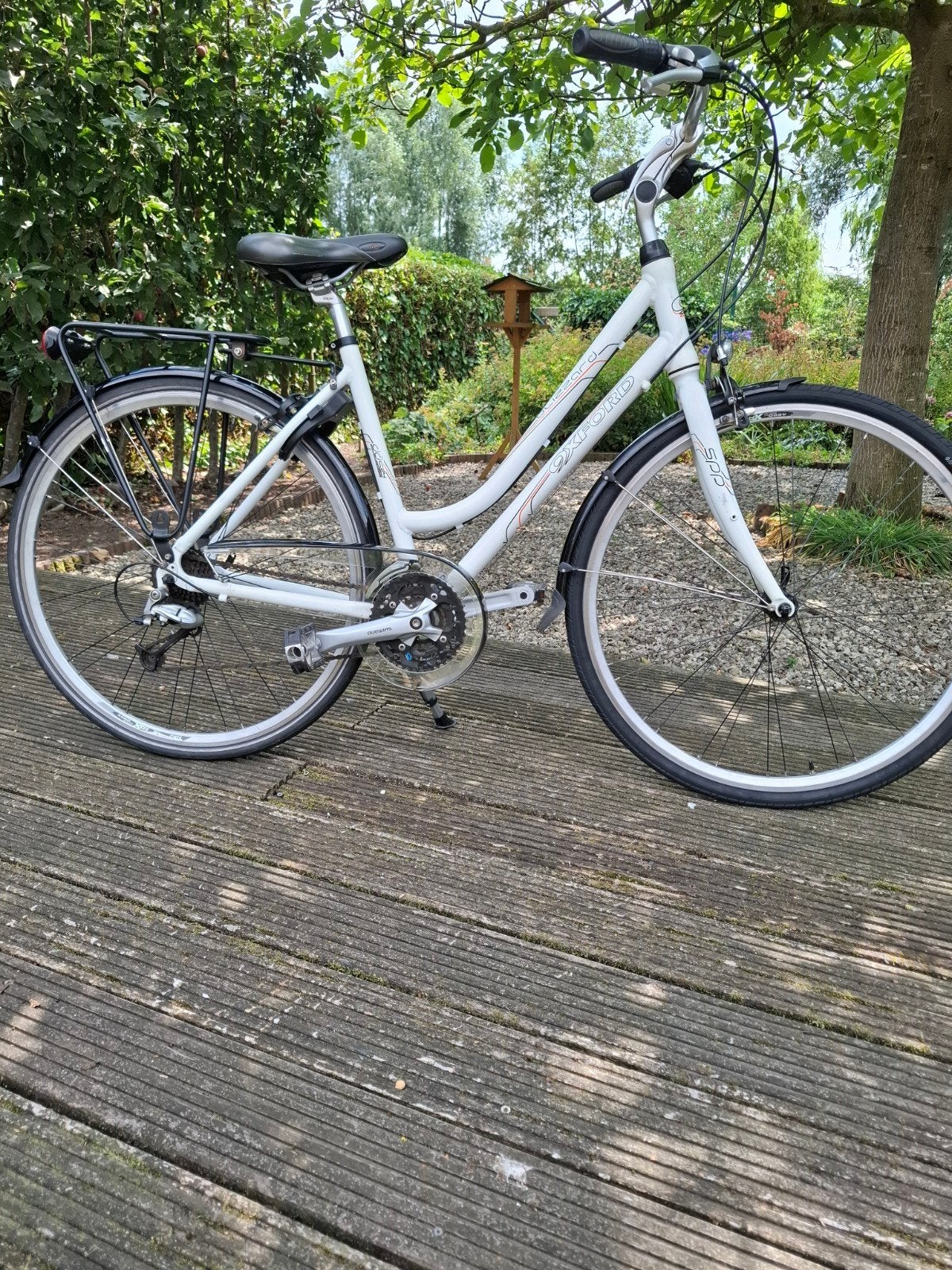 damesfiets, Ophalen