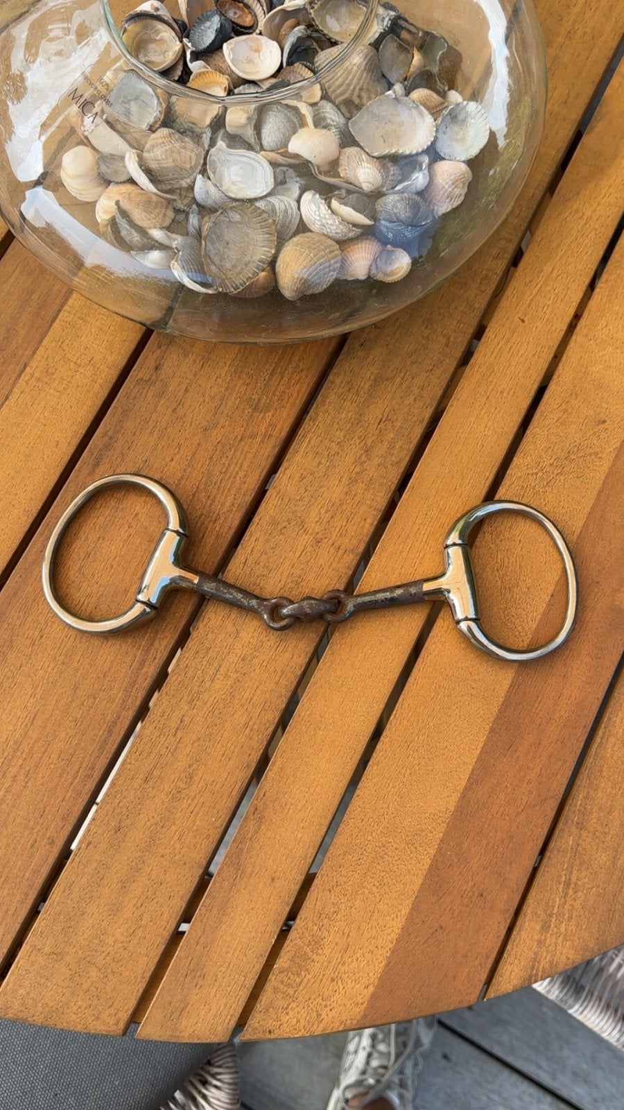 Harry’s horse sweet iron bit, Dieren en Toebehoren, Paarden en Pony's | Hoofdstellen en Tuigage, Ophalen, Zo goed als nieuw, Bit