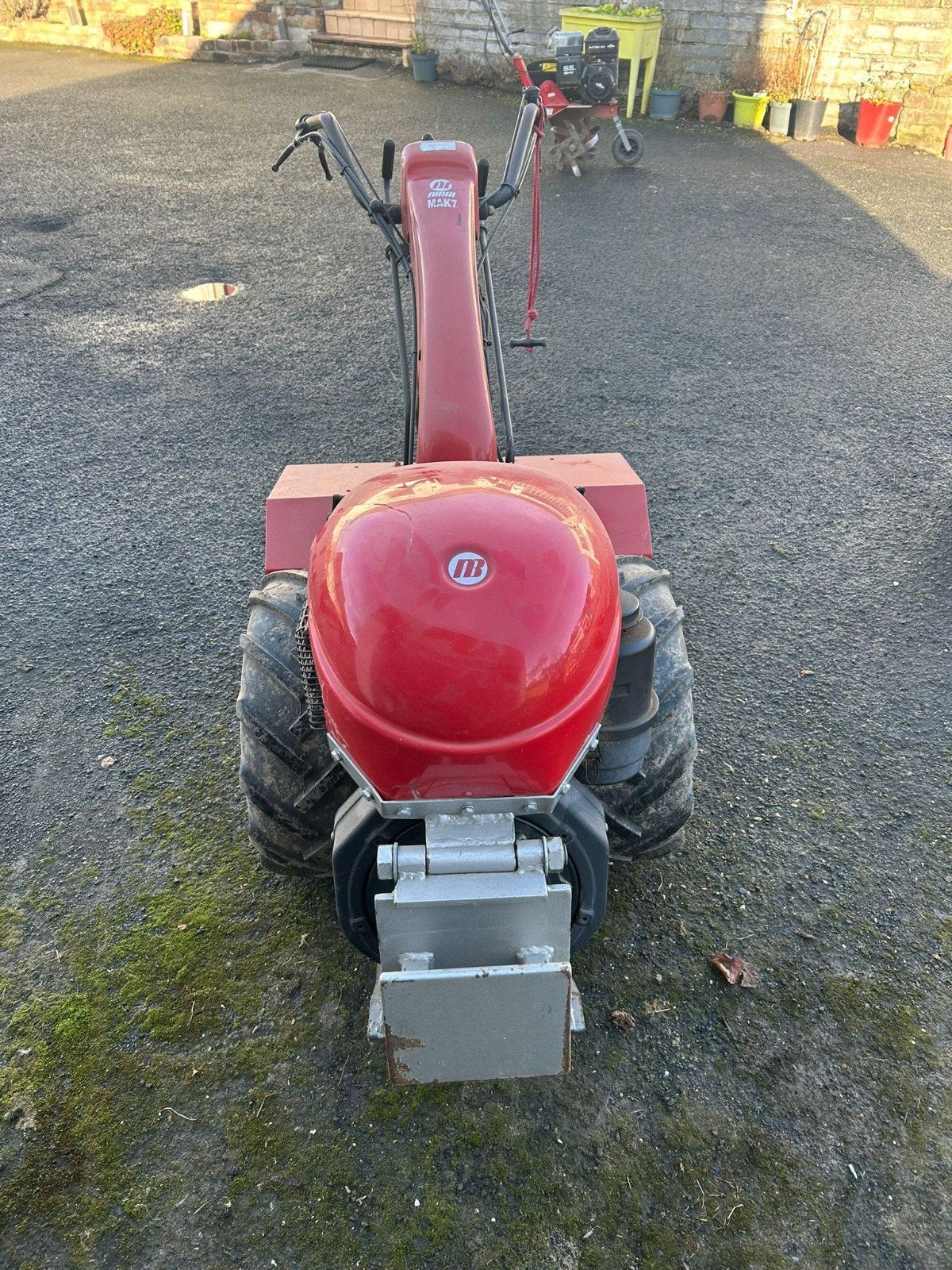 Motoculteur nibbi 10 pk, Ophalen