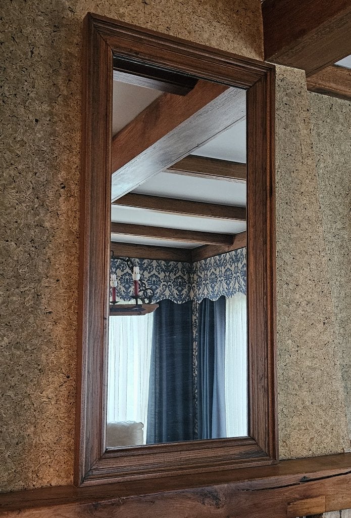 Miroir en chêne, Enlèvement, Rectangulaire, 50 à 100 cm, 100 à 150 cm