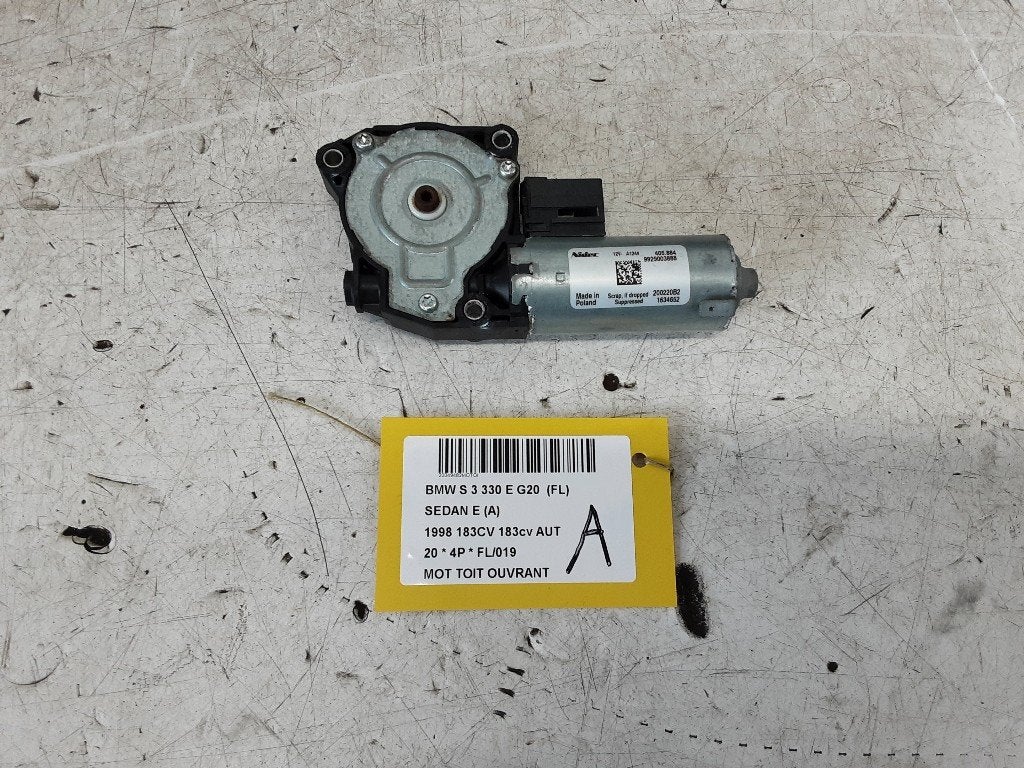TOIT OUVRANT MOTEUR BMW 3 serie (G20) (9929003888), Utilisé, BMW, Petuelring 130
80809  München, DE, Bayerische Motoren Werke AG