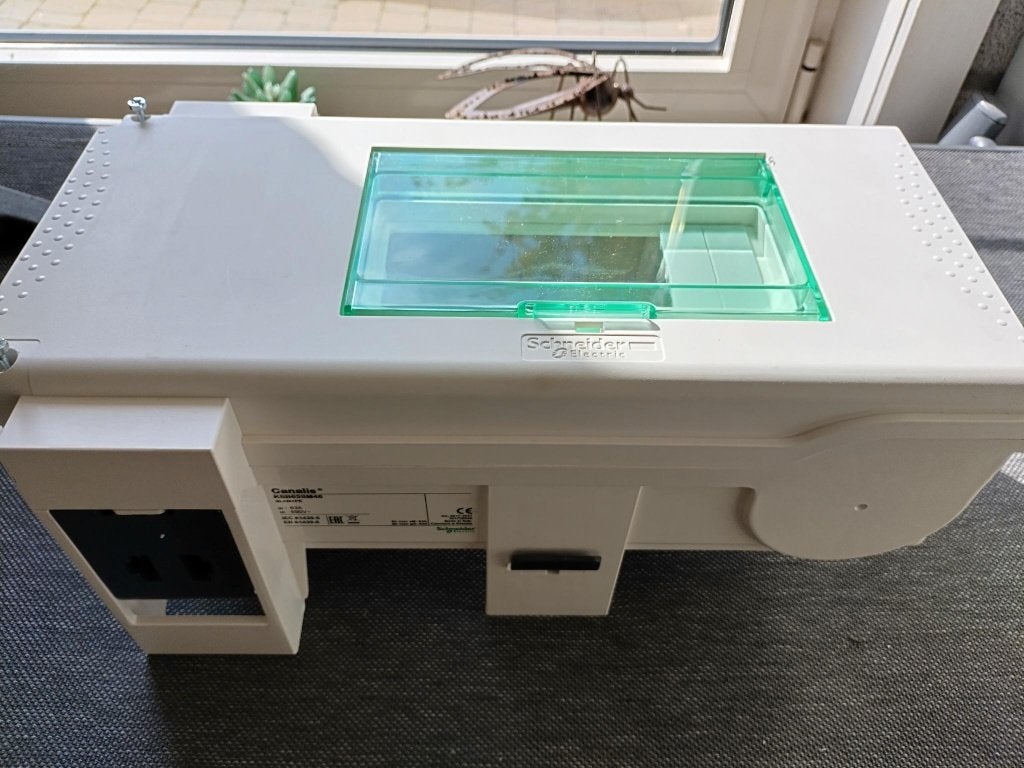 Opbouw zekeringkast - 8 modules - Type 2, Ophalen, Zo goed als nieuw