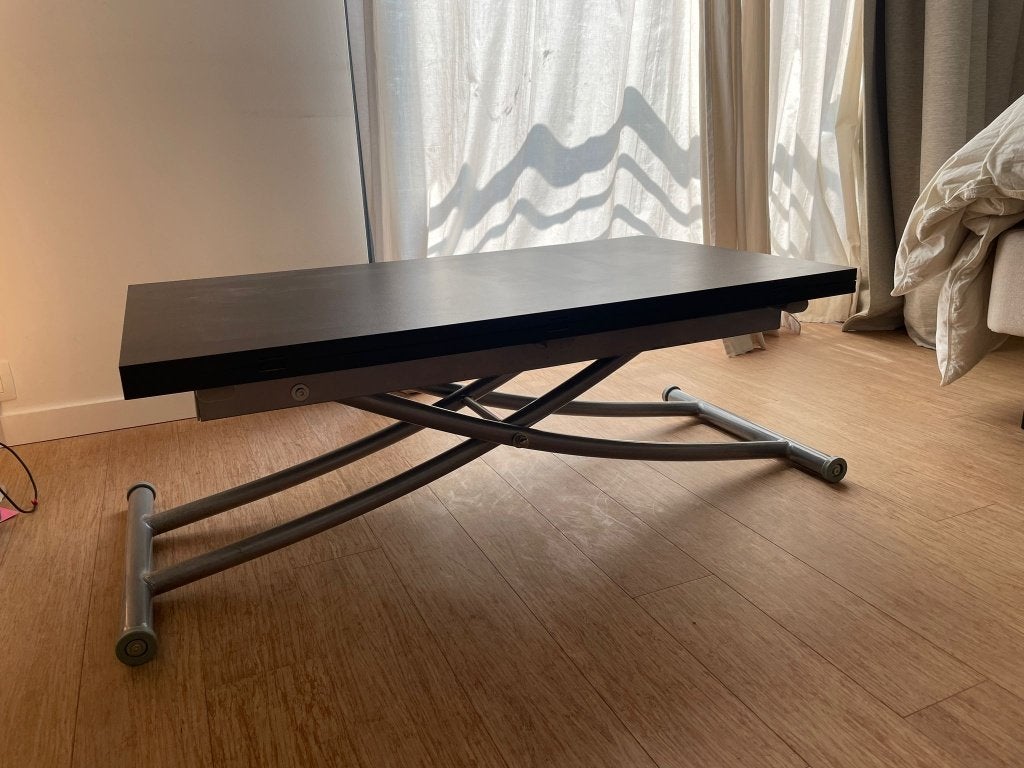 Table basse relevable et extensible – Style BoConcept, Enlèvement