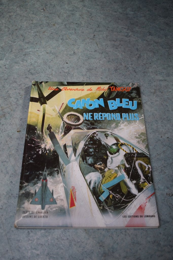 Tanguy Laverdure bande dessinée Canon bleu répond plus 1966, Boeken, Ophalen of Verzenden, Zo goed als nieuw