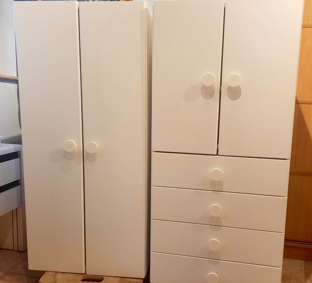 2 armoires de chambre d'enfant IKEA smastad, Enlèvement, Comme neuf, Armoire, 105 cm ou plus