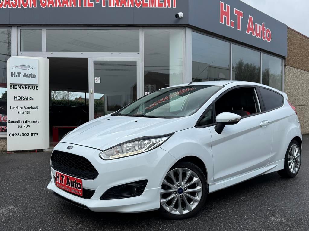 Ford Fiesta 1.5 TDCI/Airco/Sport/Euro6B/Garantie!!, Auto's, Voorwielaandrijving, Stof, 4 cilinders, Wit
