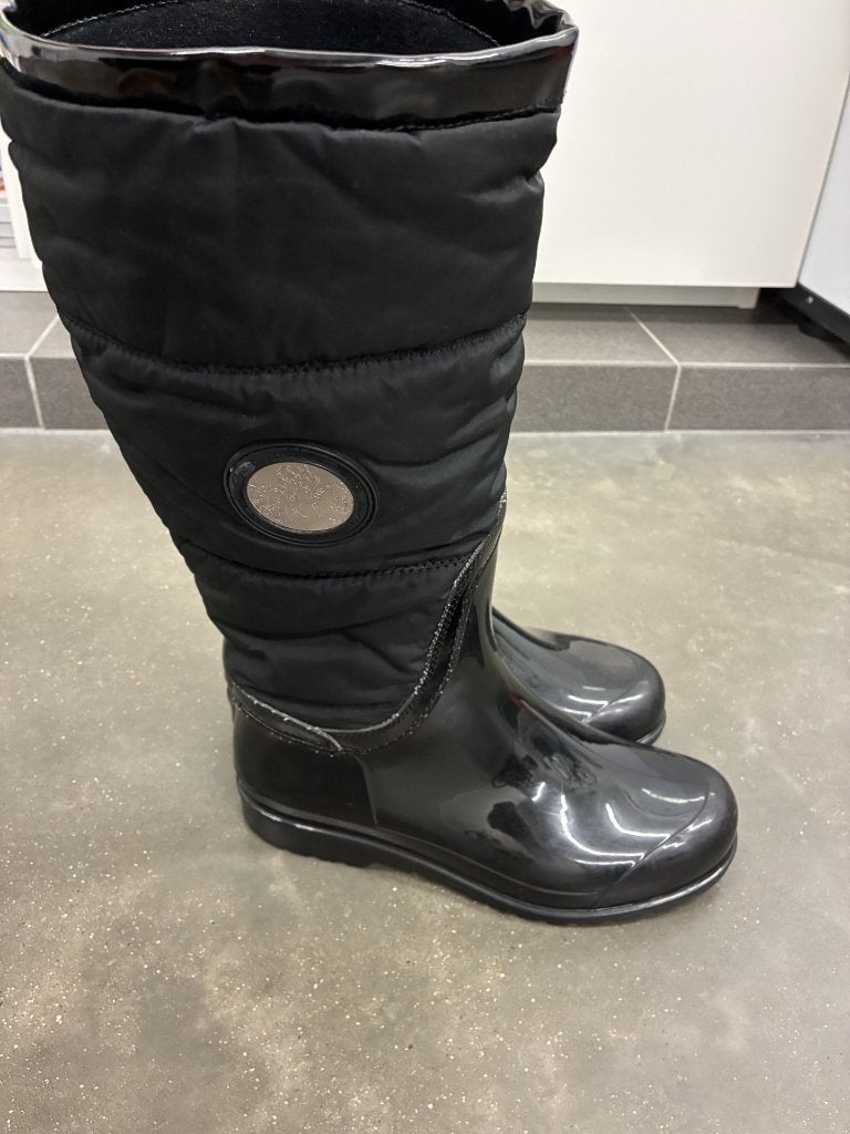 Bottes de pluie noires taille 37, en parfait état !, Bottes de pluie, Enlèvement ou Envoi, Comme neuf, Noir