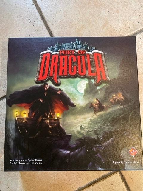 FURY OF DRACULA - super jeu semi coopératif comme neuf, Enlèvement ou Envoi