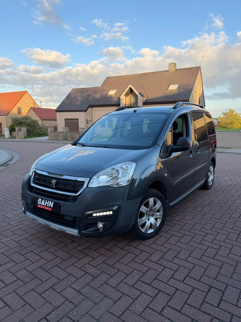 Peugeot-partner, Auto's, Peugeot, Bedrijf, Te koop, Partner, Benzine, Euro 5, 5 deurs, Handgeschakeld, Blauw, Ophalen