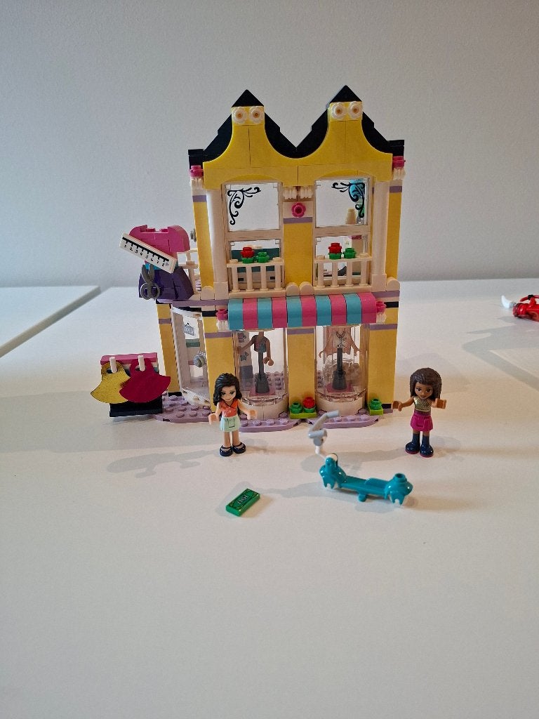 Lego friends Emma's modewinkel (41427), Ophalen, Lego, Compleet, Friends
