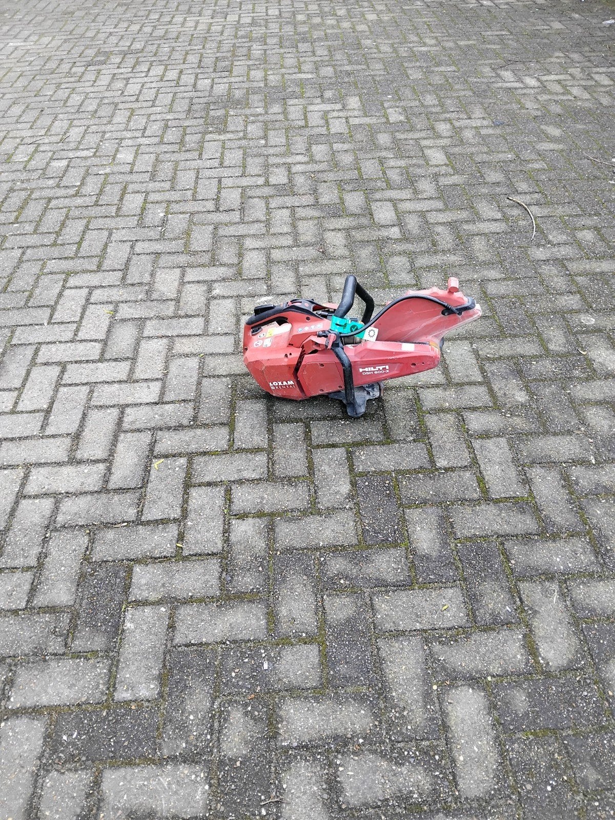 Hilti dh 600x, Enlèvement