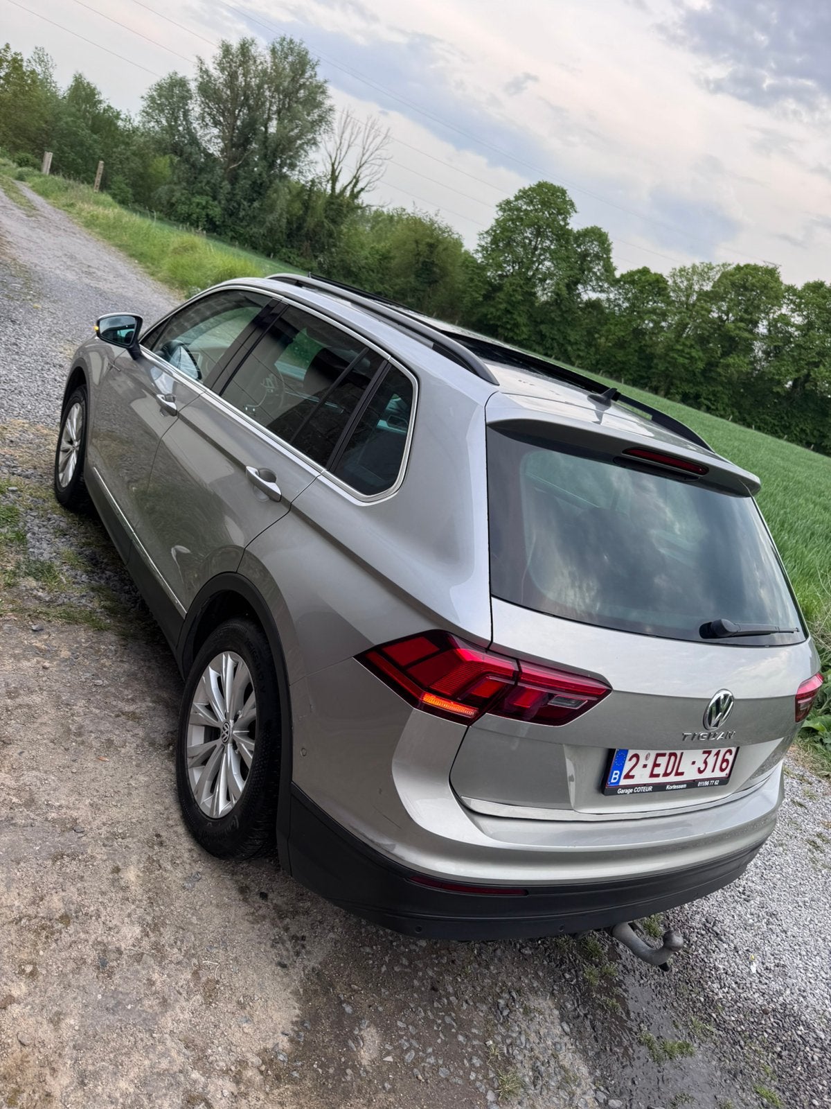 VOLKSWAGEN  TIGUAN, Auto's, Volkswagen, Automaat, Achterwielaandrijving, Beige, Leder