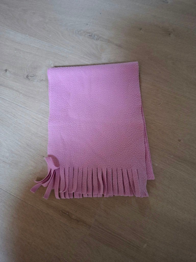 Roze fleece sjaal (TU), Kinderen en Baby's, Gebruikt, Meisje, Ophalen of Verzenden, Sjaal