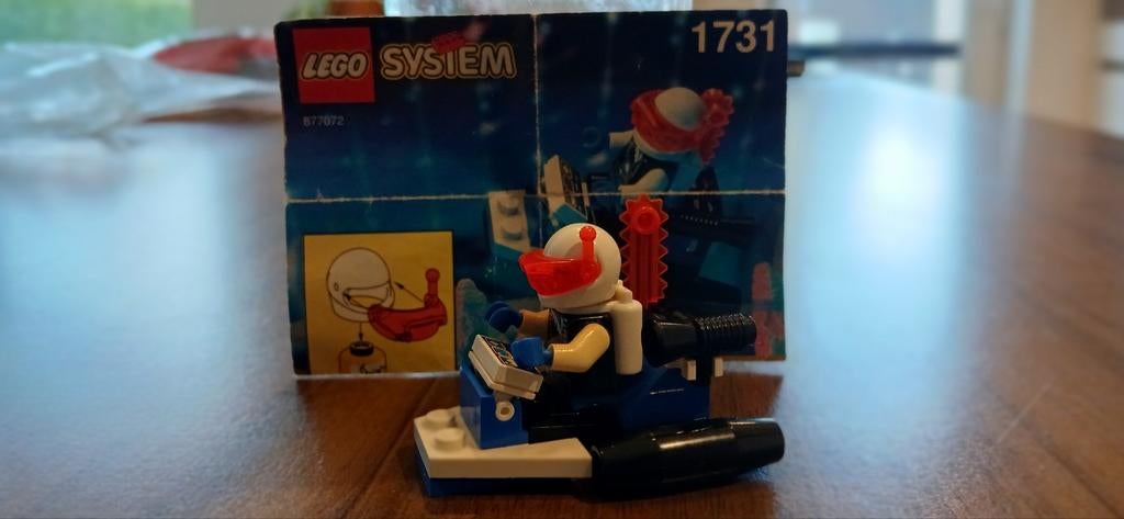Lego set 1731 Ice Planet Scooter, Enlèvement ou Envoi, Lego