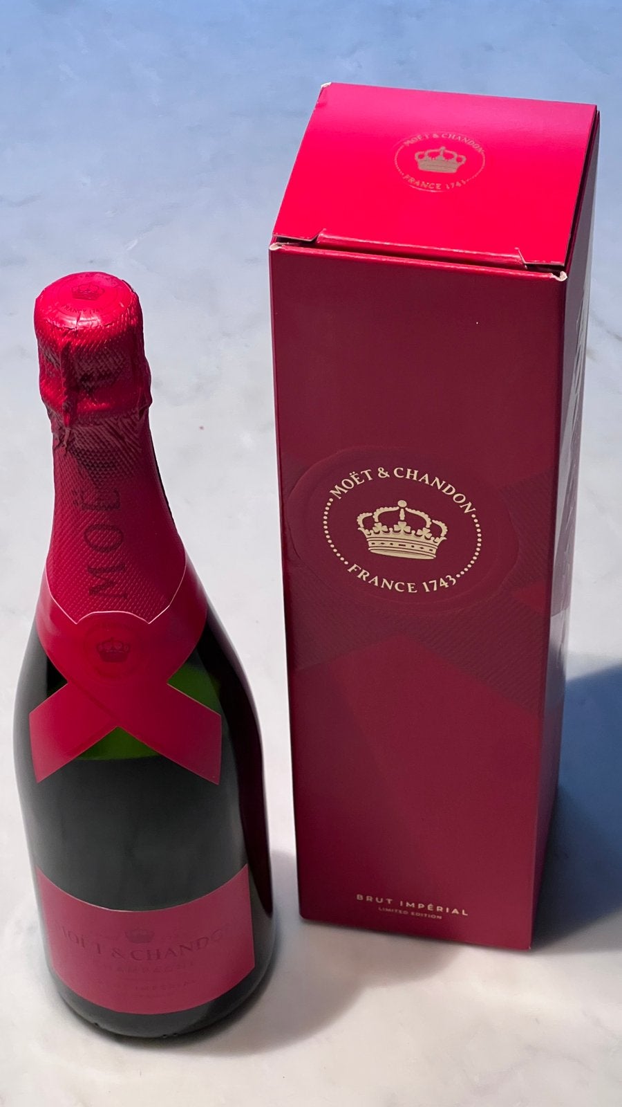 Champagne Moët & Chandon Brut Impérial Limited Edition, Enlèvement, Comme neuf, Champagne