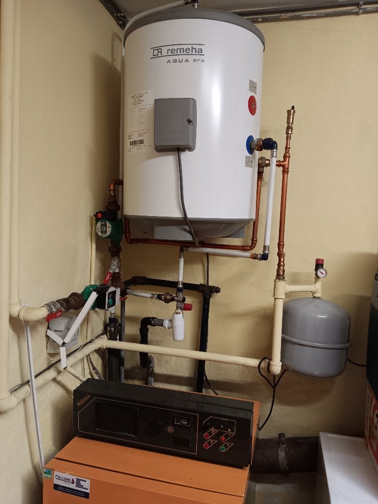 stookinstallatie mazout, Ophalen, Gebruikt, Boiler