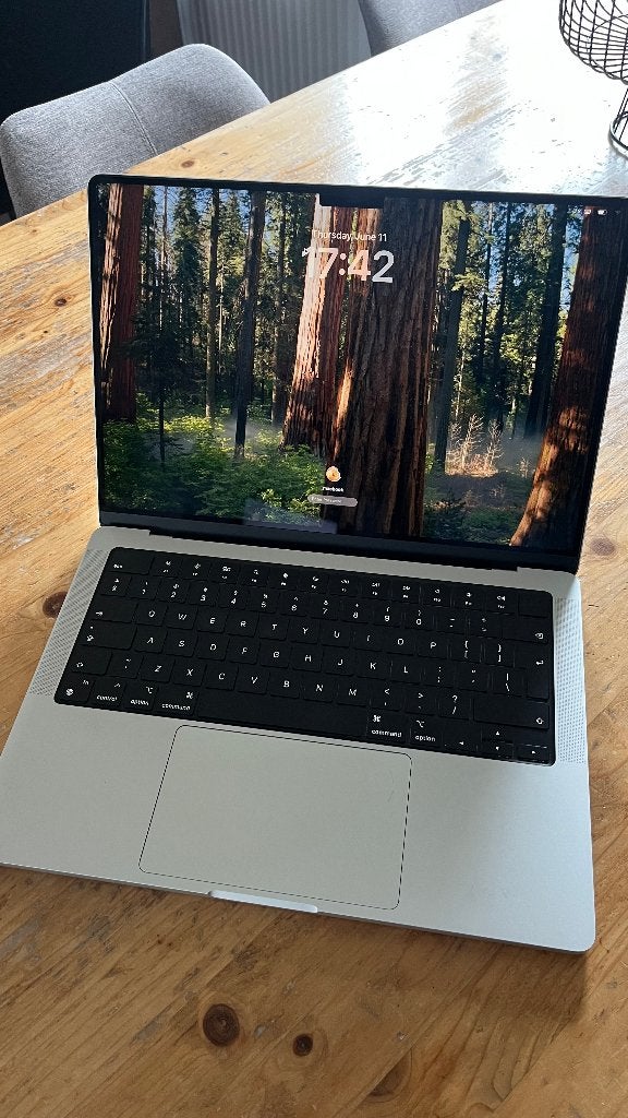 Macbook Pro 14 inch, Computers en Software, Apple Macbooks, Qwerty, Overige groottes, 512 GB, Zo goed als nieuw